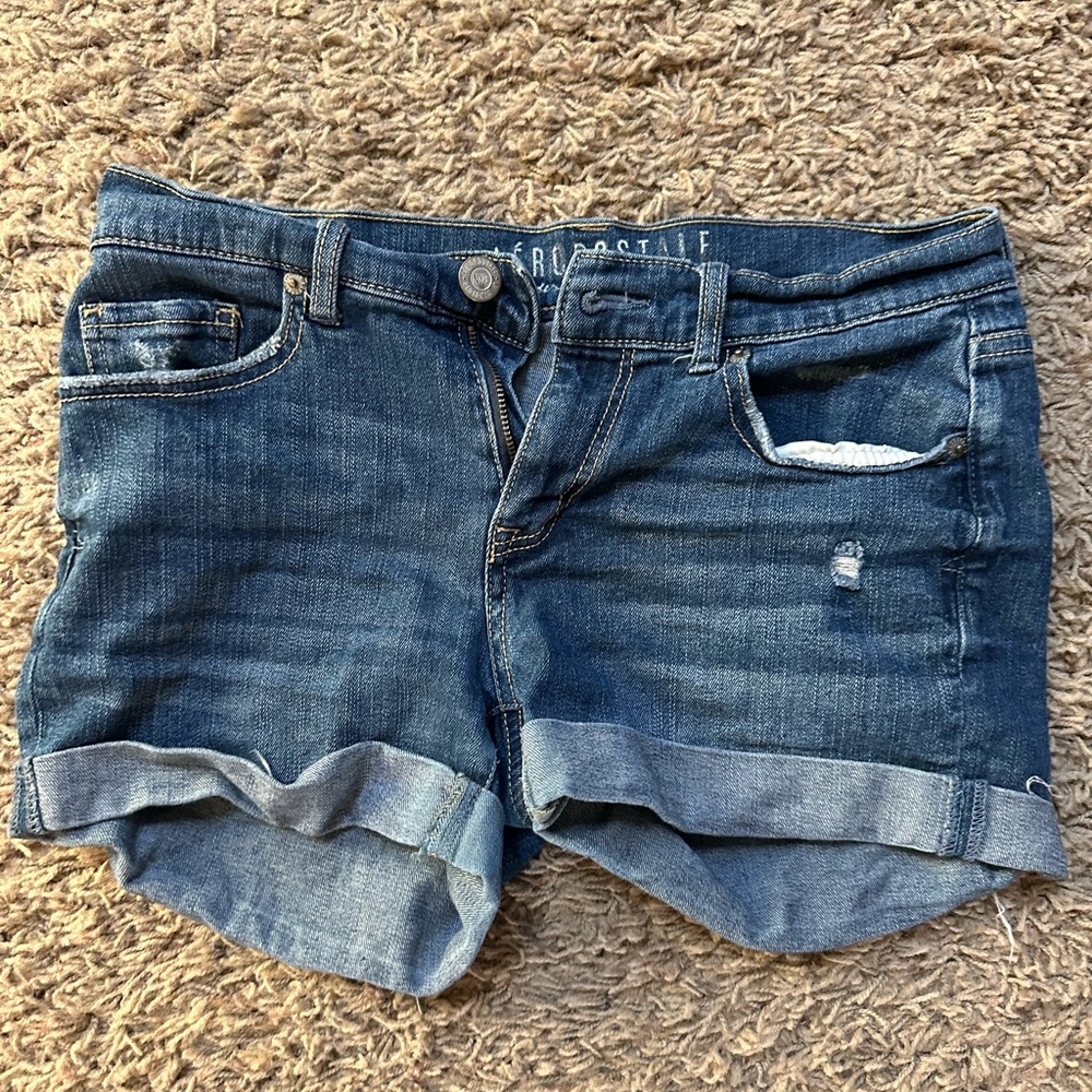 Aeropostale Denim Shorts Size 0